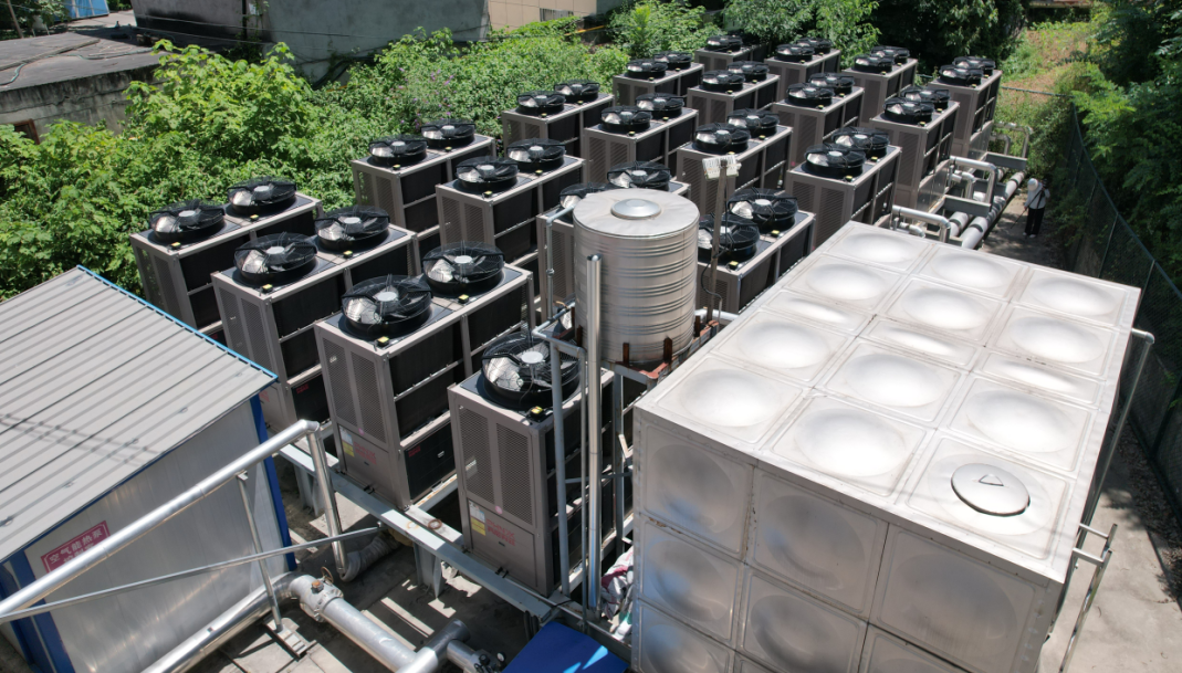 3個熱水箱與空氣能熱水器怎么連接的